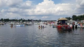 Chesapeake Bay waterfront concert.